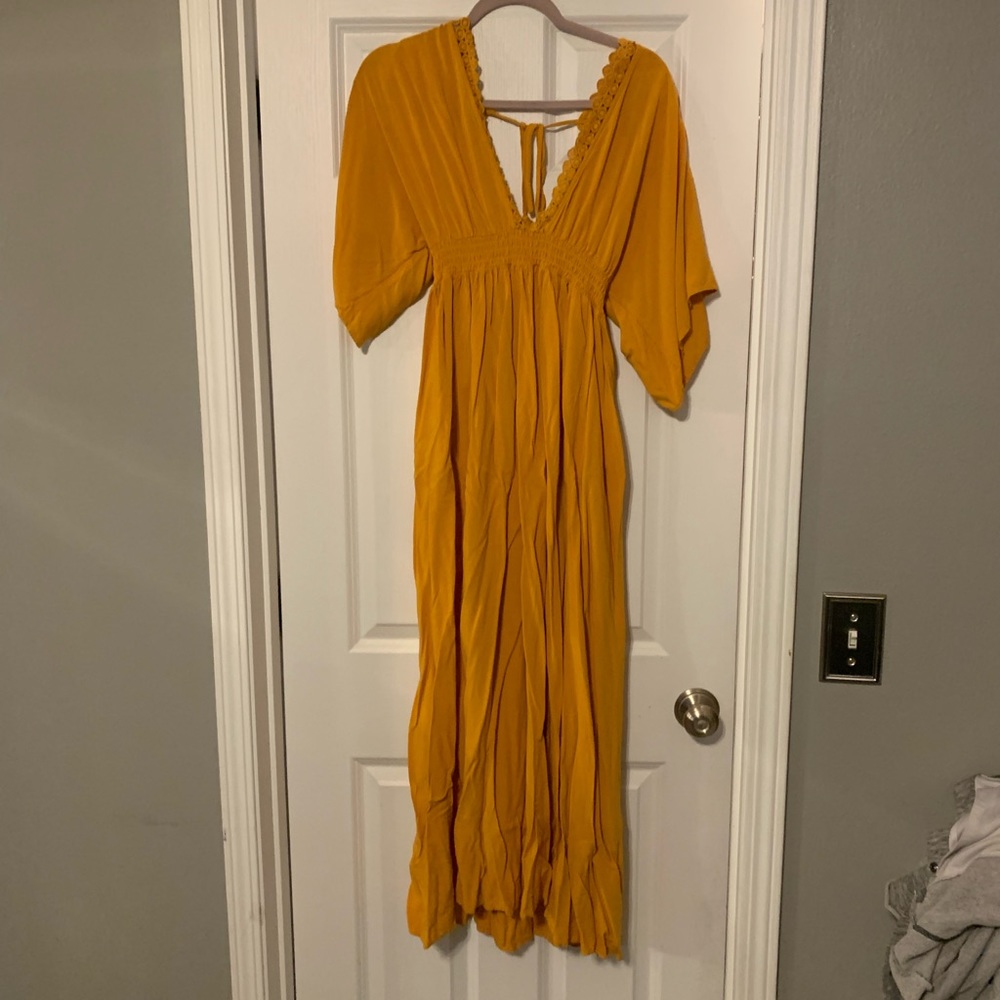 Golden Sun Dress ☀️✨